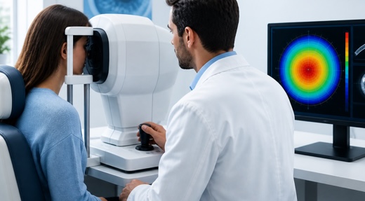 Visita oculistica per idoneità patente